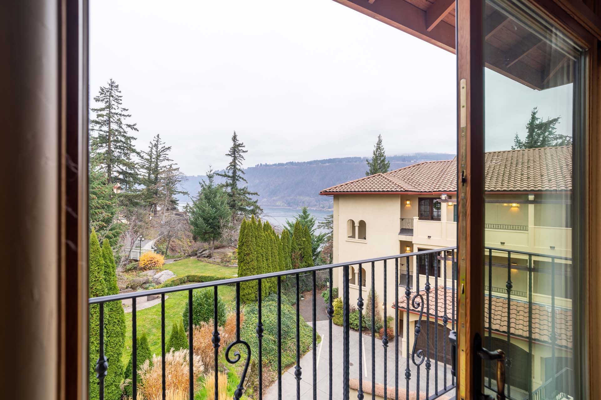 Private balcony